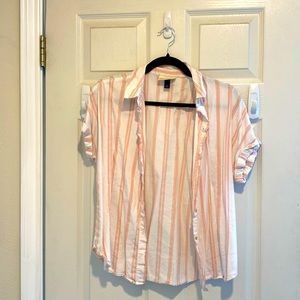 Universal threads striped button down